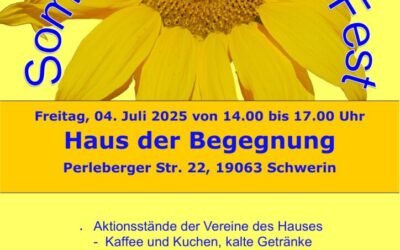 Sommer-Sonnen-Fest am 04.07.2025